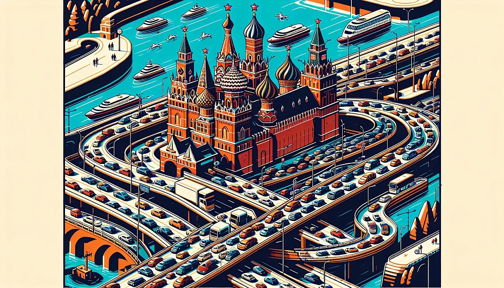 ЦОДД: ожидается затрудненное движение по выходным из Москвы из-за майских праздников