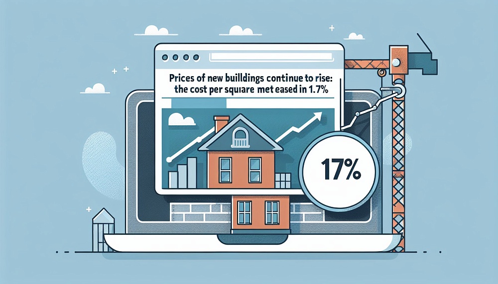 Цены на новостройки продолжают расти: квадратный метр подорожал на 1,7%