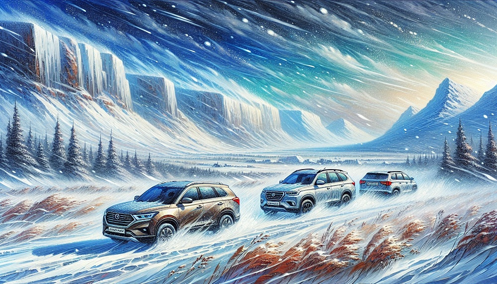 **Лучшие кроссоверы для российских зим: Haval Dargo, Geely Atlas Pro и Chery Tiggo 8 Pro Max**