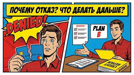 Почему банк отказывает в кредитной карте и что делать дальше