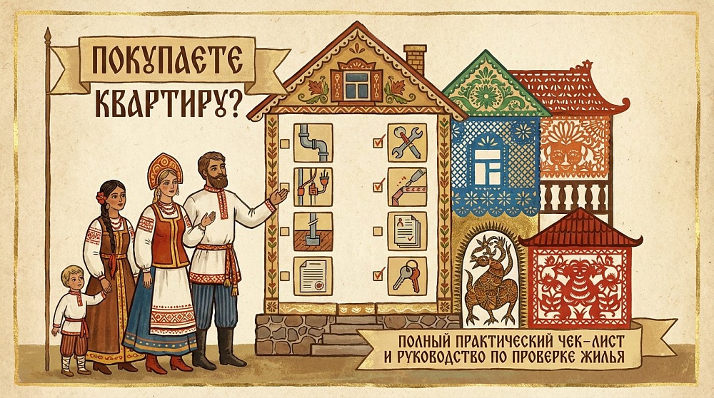 Покупаете квартиру? Полный практический чек‑лист и руководство по проверке жилья
