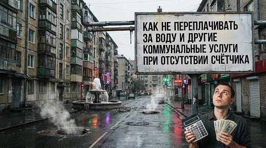 Как не переплачивать за воду и другие коммунальные услуги при отсутствии счётчика