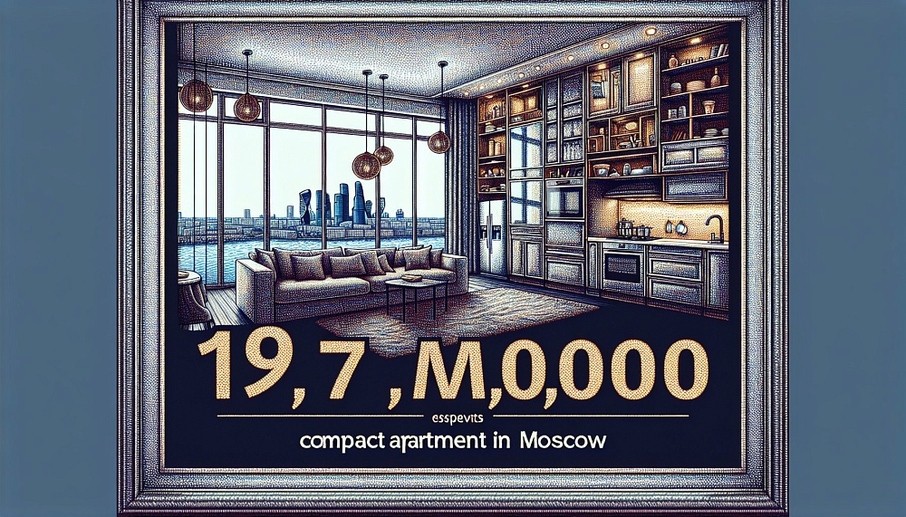 Самая дорогая малогабаритная квартира в Москве: за 19,7 млн рублей