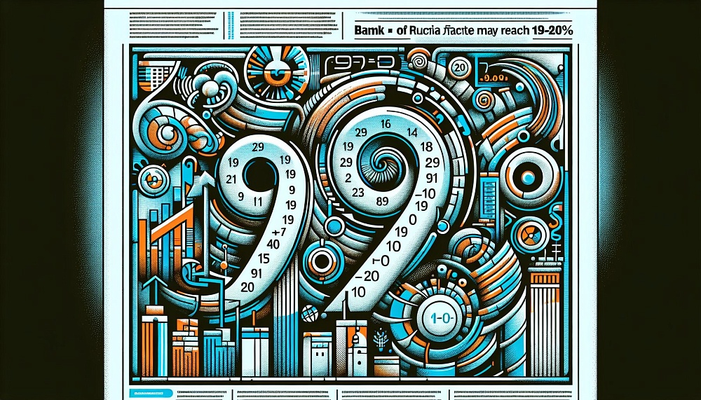 Прогноз Банка России: ключевая ставка может достигнуть 19-20%уроков