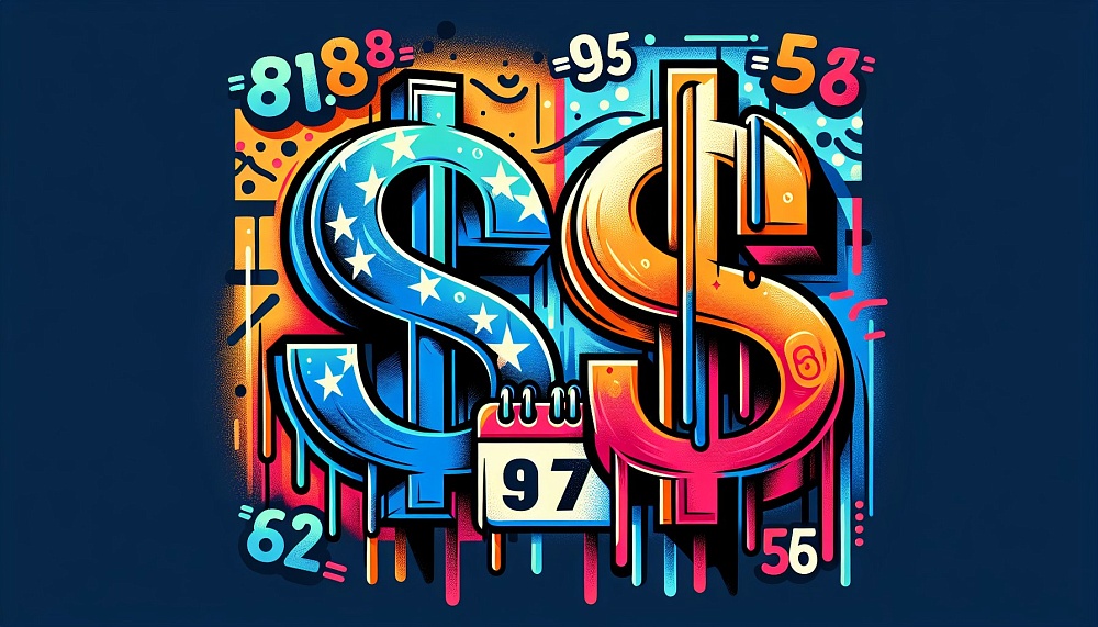 Официальный курс доллара и евро на 7 июля 2024: 88,1348 и 95,5700 рубля соответственно
