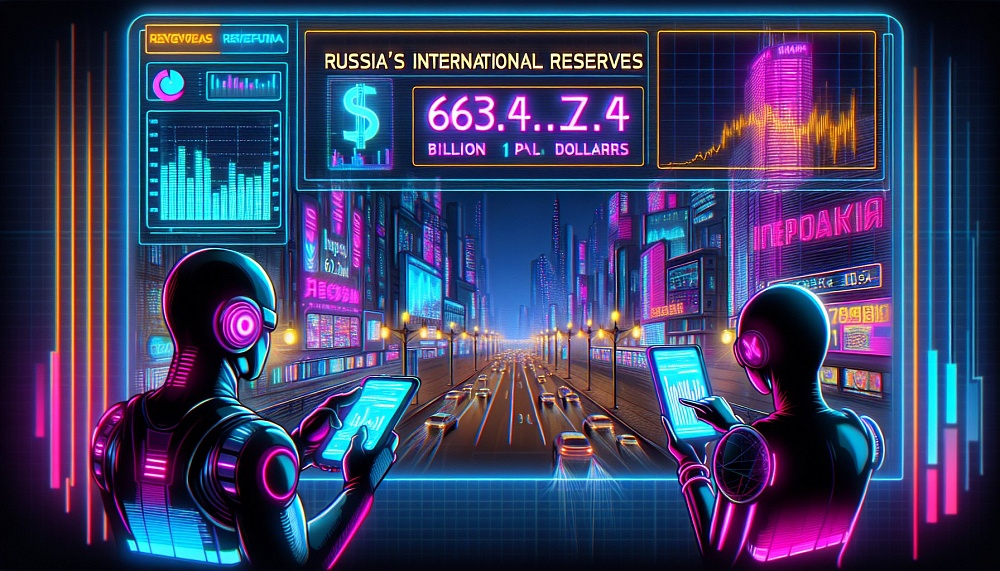 Международные резервы России выросли до 647,4 миллиарда долларов на 1 апреля