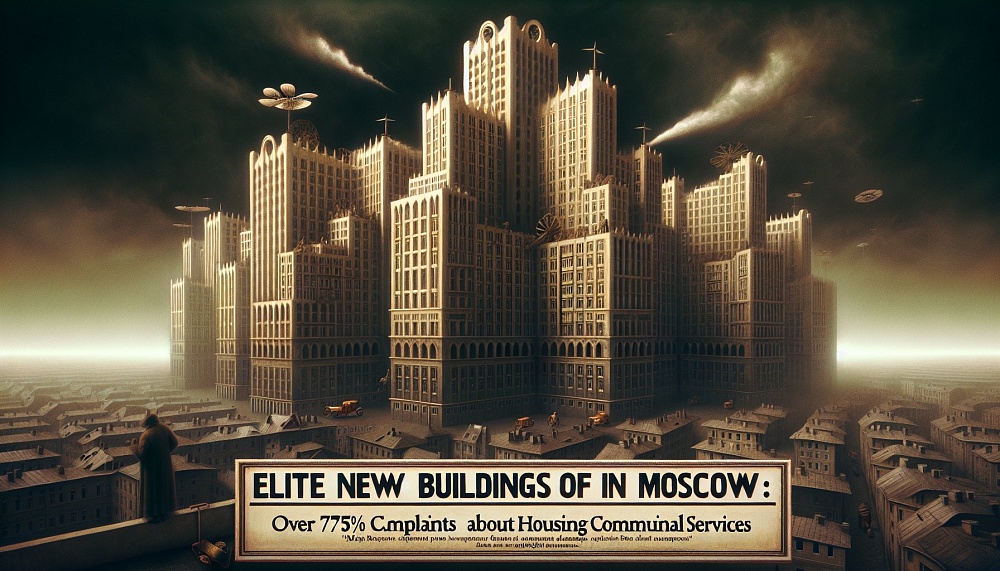 Элитные новостройки Москвы: более 75% жалоб на услуги ЖКХ