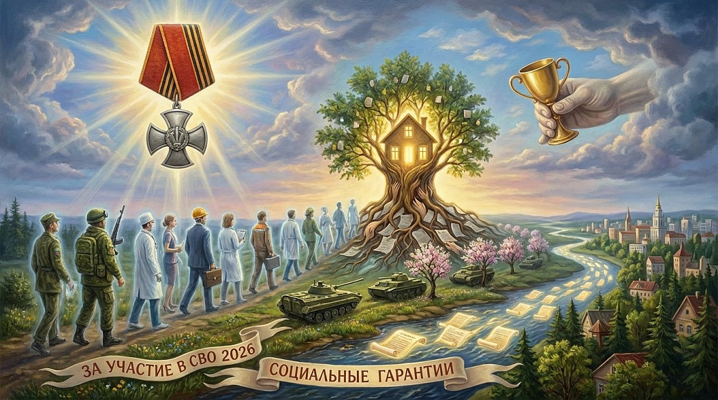 Кто вправе получать медаль за специальную военную операцию в 2026 году и какие социальные гарантии им положены
