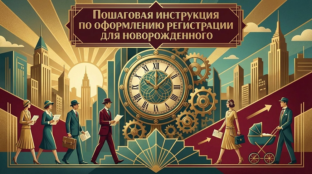 Пошаговая инструкция по оформлению регистрации для новорожденного
