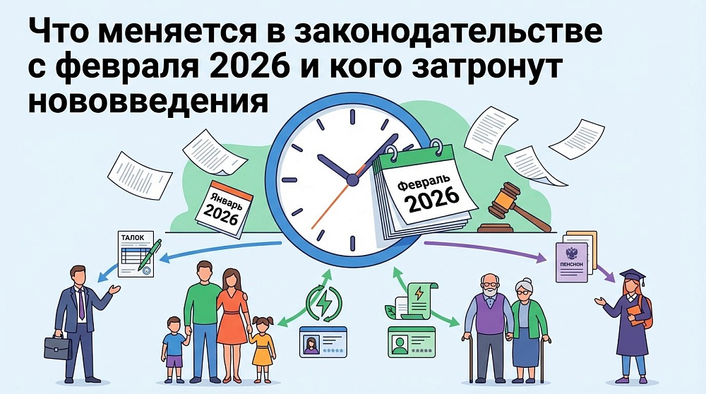 Что меняется в законодательстве с февраля 2026 и кого затронут нововведения