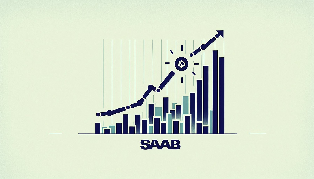 Акции Saab взлетели на 14% после публикации квартального отчета.
