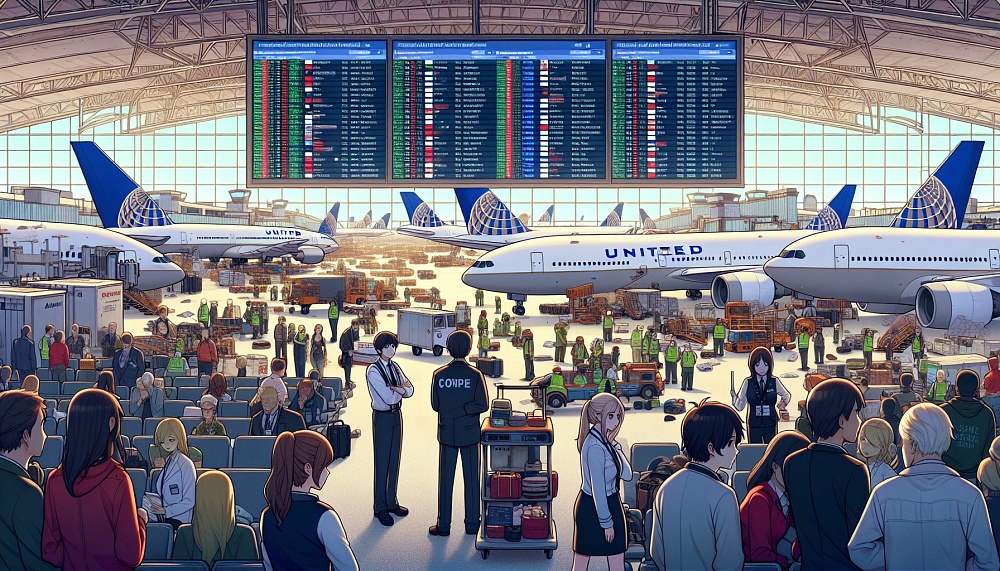 Технический сбой остановил вылеты United Airlines из крупнейших аэропортов США.