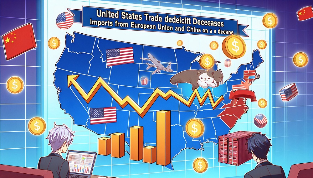Снижение дефицита внешней торговли США: импорт из ЕС и Китая на спаде