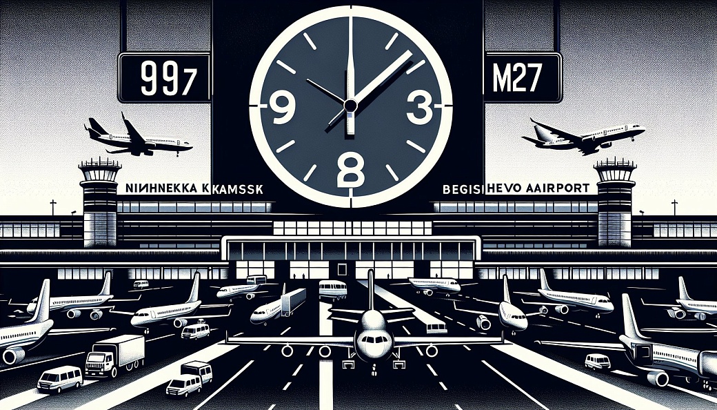 Аэропорт Нижнекамска Бегишево приостановил полёты с 9:27 мск.