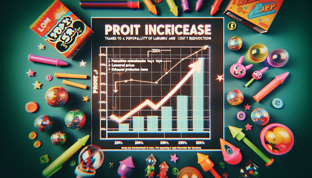 Pop Mart прогнозирует рост прибыли на 350% благодаря популярности игрушек Labubu и снижению издержек