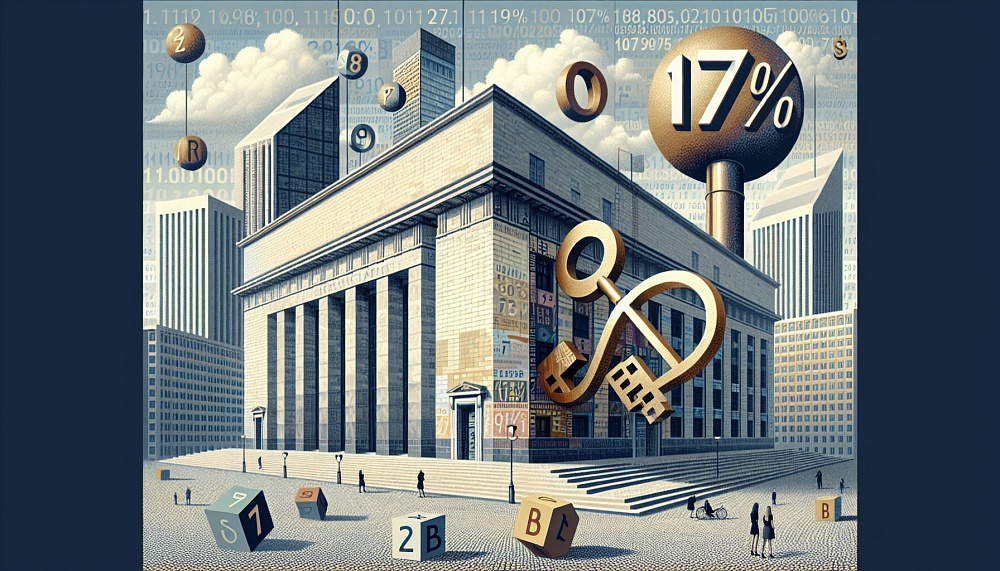 Банк России рассматривает возможность повышения ключевой ставки до 17% годовых