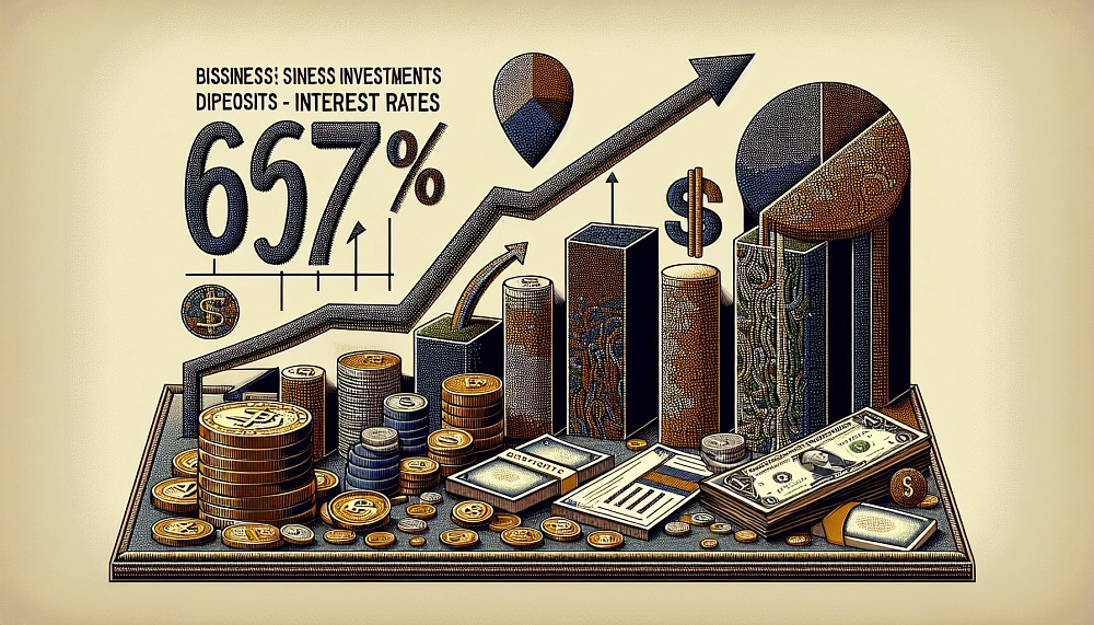 Вложения бизнеса в депозиты увеличиваются на 67%: ставки растут