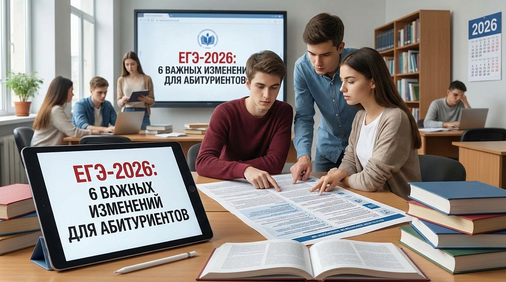 Что нового в перечне ЕГЭ‑2026: 6 важных изменений для абитуриентов