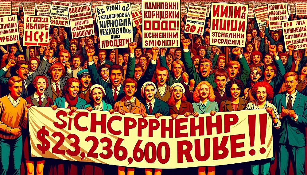 Студенты Москвы требуют стипендию в 23 600 рублей, но счастье им дороже.