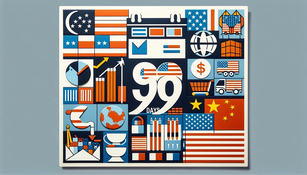 США отложили на 90 дней повышение пошлин на товары из Китая