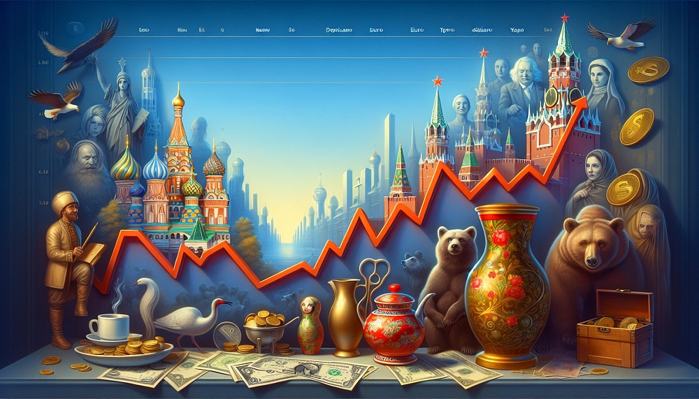 Российский рубль укрепился: новые официальные курсы доллара, евро и юаня