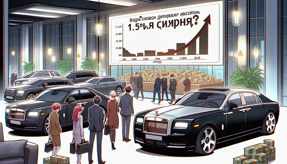 Спрос на Rolls-Royce в России увеличился в 1,5 раза в первом полугодии 2025 года