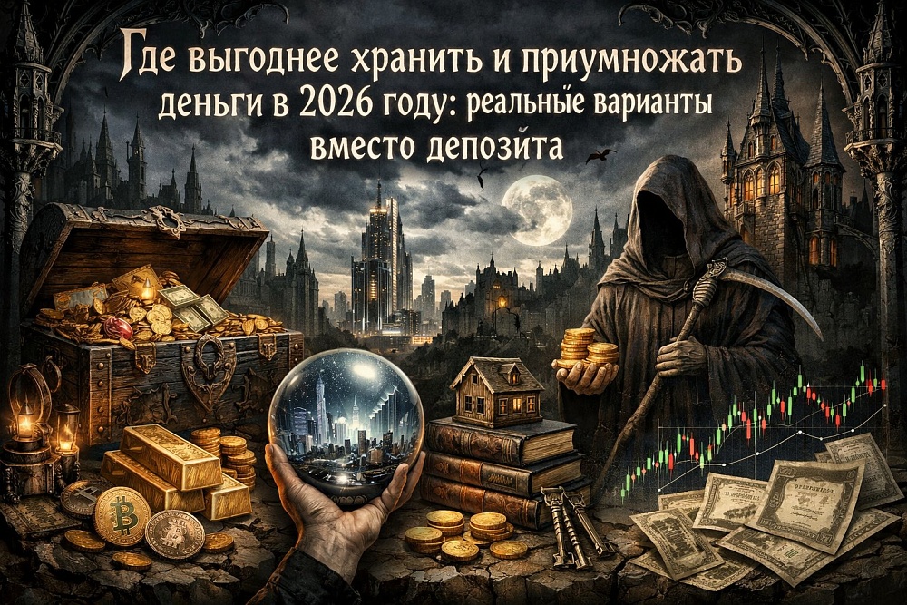 Где выгоднее хранить и приумножать деньги в 2026 году: реальные варианты вместо депозита