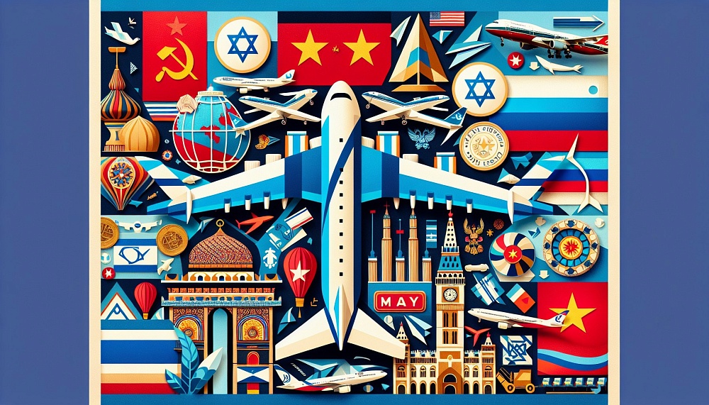 El Al и Vietnam Airlines возобновляют рейсы в Россию с мая