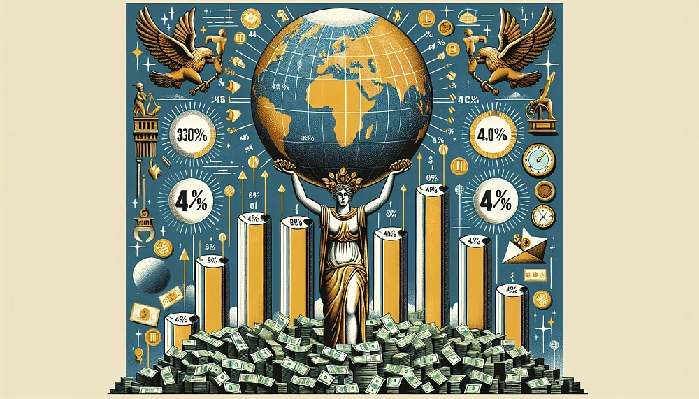 BCG: Мировое состояние в 2024 году достигло $305 трлн, рост замедлился до 4,4%