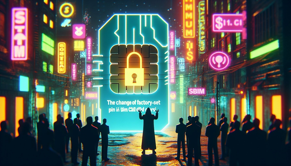 Совет сенатора: меняйте заводской PIN-код на SIM-карте для защиты данных.