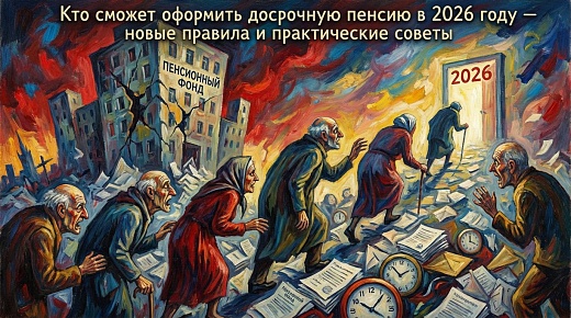 Кто сможет оформить досрочную пенсию в 2026 году — новые правила и практические советы