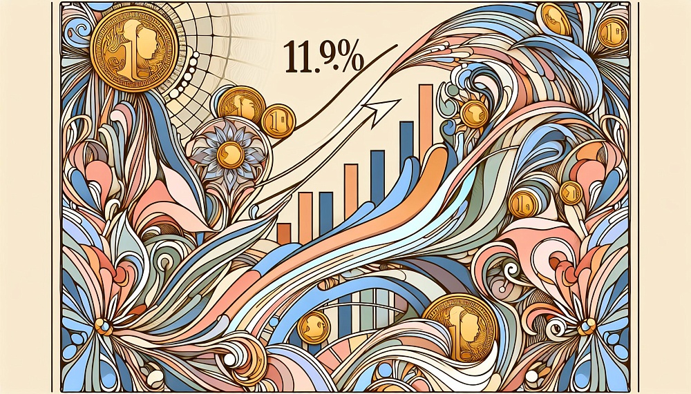 Инфляционные ожидания населения возросли до 11,9% в июне 2024 года, выше прогнозов экспертов