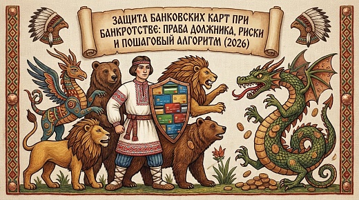 Защита банковских карт при банкротстве: права должника, риски и пошаговый алгоритм (2026)