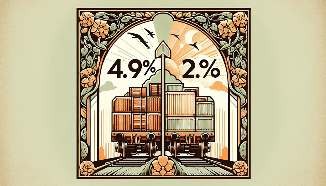 ДВЖД: Погрузка снизилась на 4,9%, грузооборот вырос на 2,1% в первом полугодии