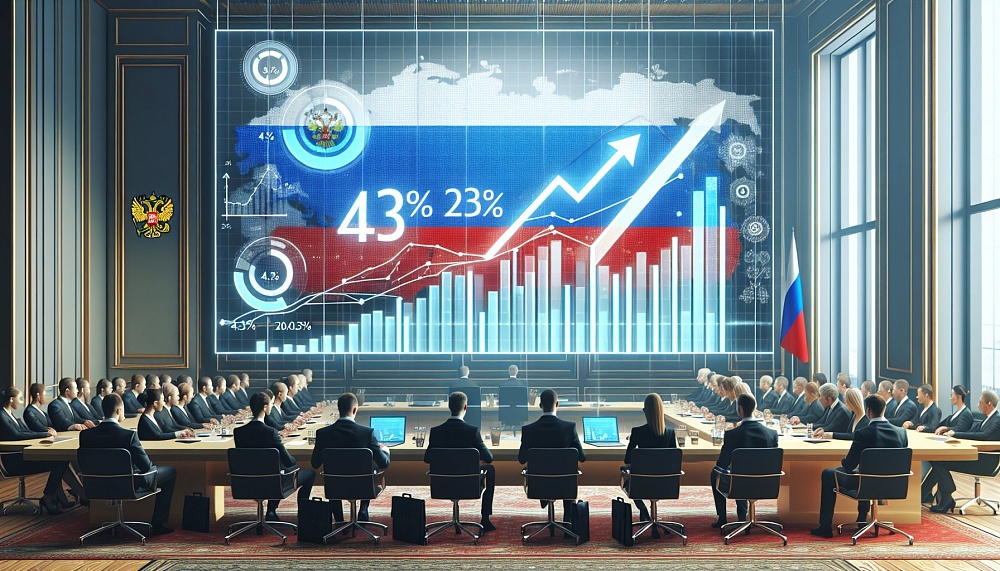 Мишустин сообщил об уточнении: ВВП России в 2024 году вырос на 4,3%