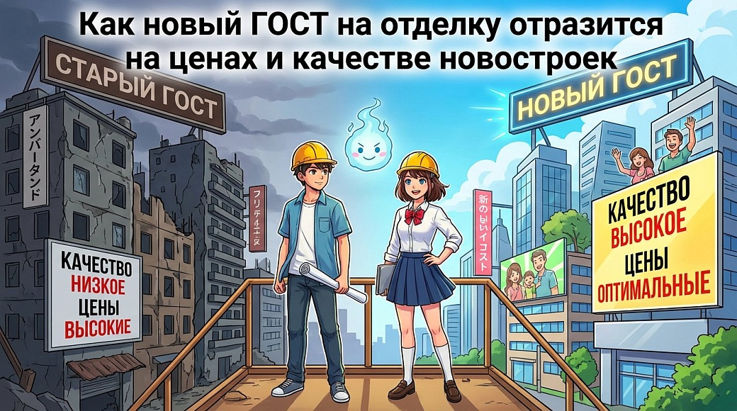 Как новый ГОСТ на отделку отразится на ценах и качестве новостроек