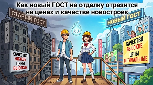 Как новый ГОСТ на отделку отразится на ценах и качестве новостроек