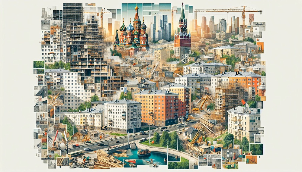 В Москве начался капремонт более 800 фасадов жилых домов