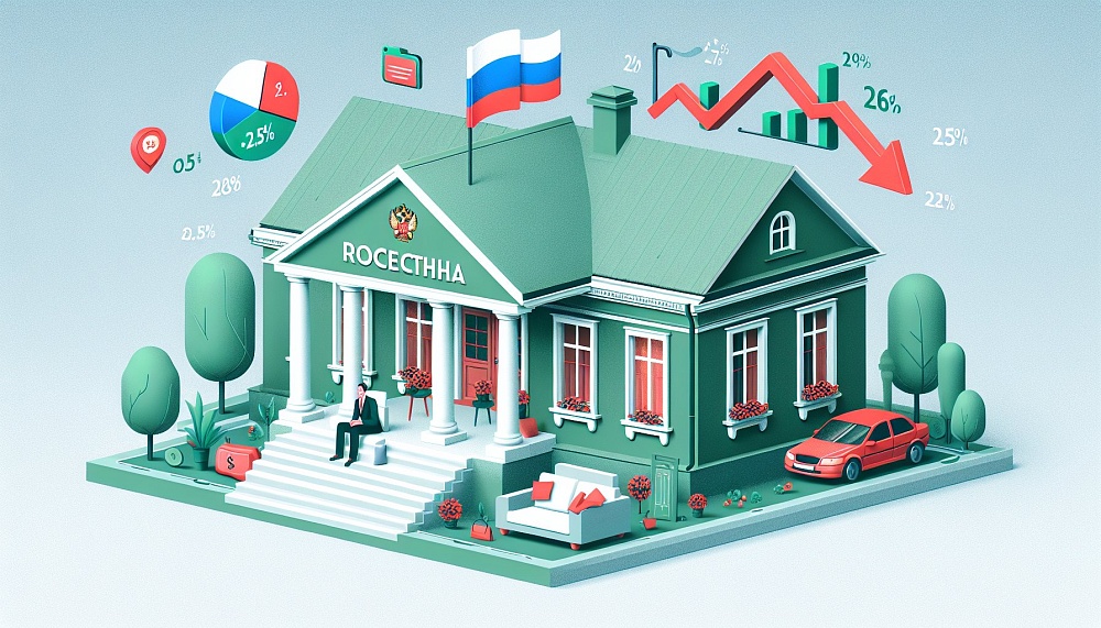 Россияне активнее берут кредиты под залог жилья: ставка снизилась до 26,5%