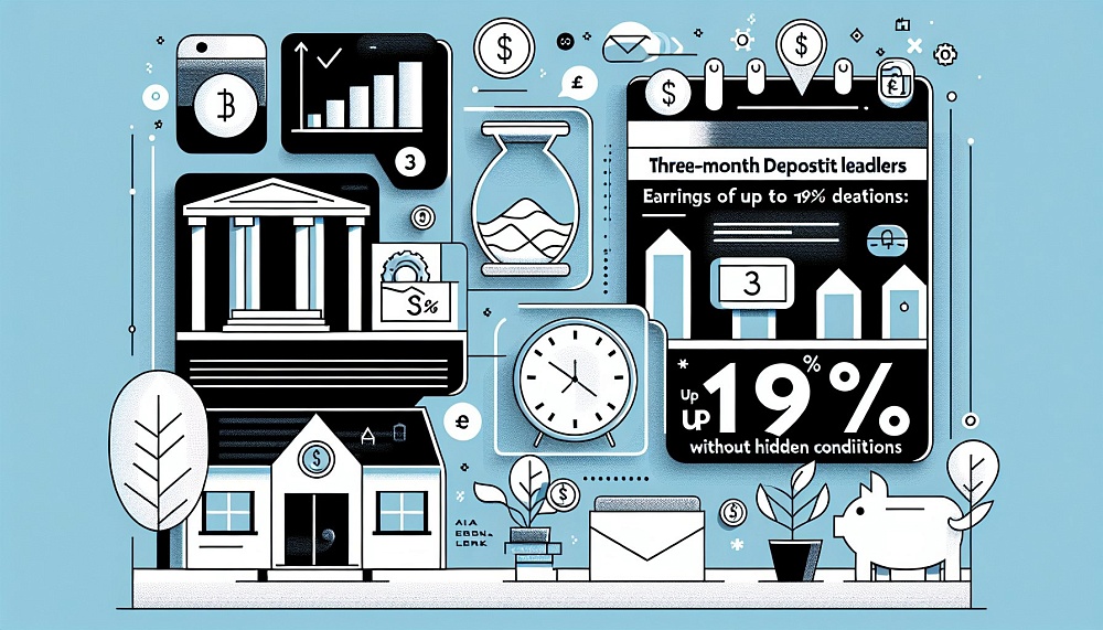 Лидеры трехмесячных вкладов: доходность от 19% без скрытых условий