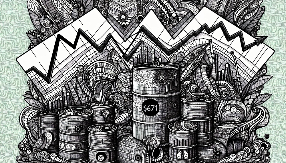 Цена нефти Brent упала ниже $67 за баррель, обновив минимумы августа