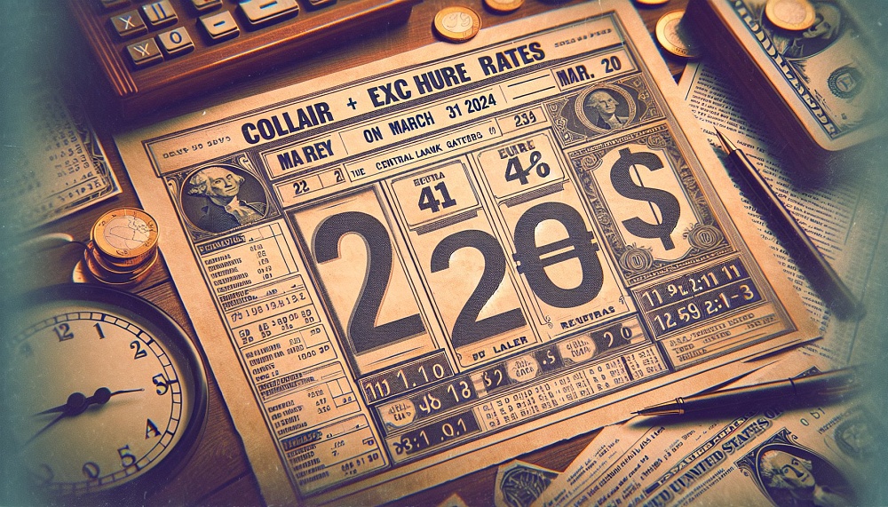 Курс доллара и евро на 31 марта 2024: ЦБ установил недельные значения