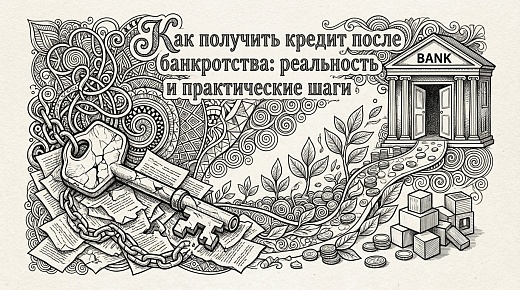 Как получить кредит после банкротства: реальность и практические шаги