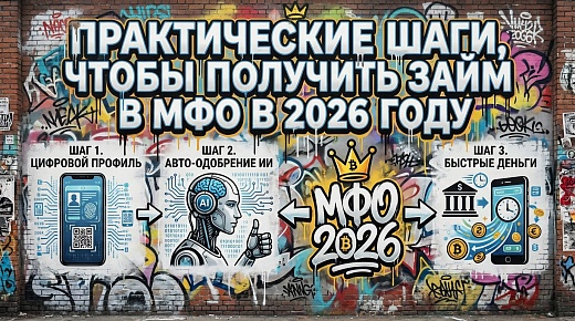 Практические шаги, чтобы получить займ в МФО в 2026 году