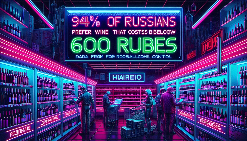 94% россиян предпочитают вино до 600 рублей — данные Росалкогольтабакконтроля