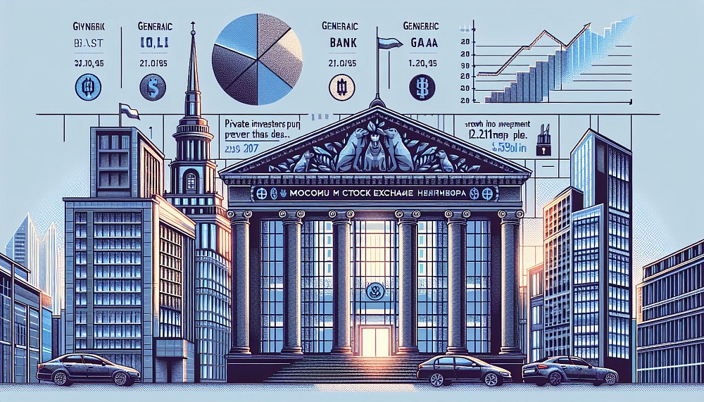 Частные инвесторы выбирают акции Сбербанка, ЛУКОЙЛа и Газпрома: прирост на Московской бирже в 2024 году достиг 35,1 млн человек