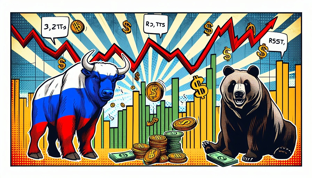 Фондовые индексы России показали смешанную динамику: Мосбиржа снизилась, РТС немного вырос