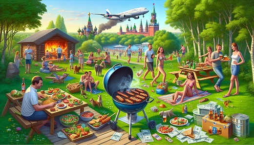 Майские праздники в 2025 году: как отдыхают россияне и во сколько обойдутся выходные на шашлыках и в поездке?