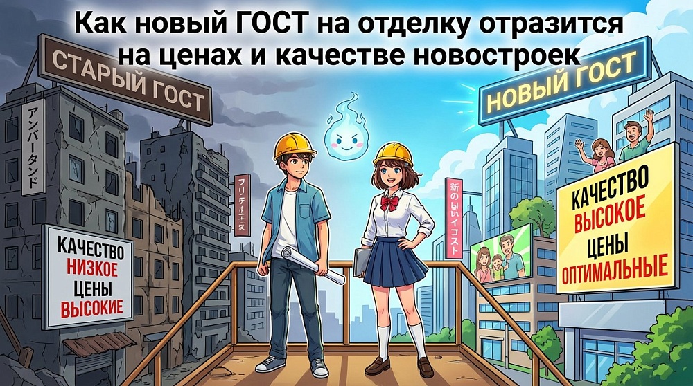 Как новый ГОСТ на отделку отразится на ценах и качестве новостроек