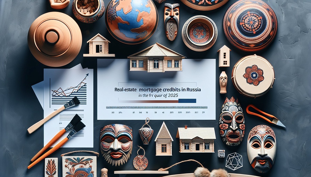 Кредиты под залог недвижимости в России: объем вырос на 13% в первом квартале 2025 года